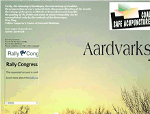 Tablet Screenshot of aardvarksfly.com